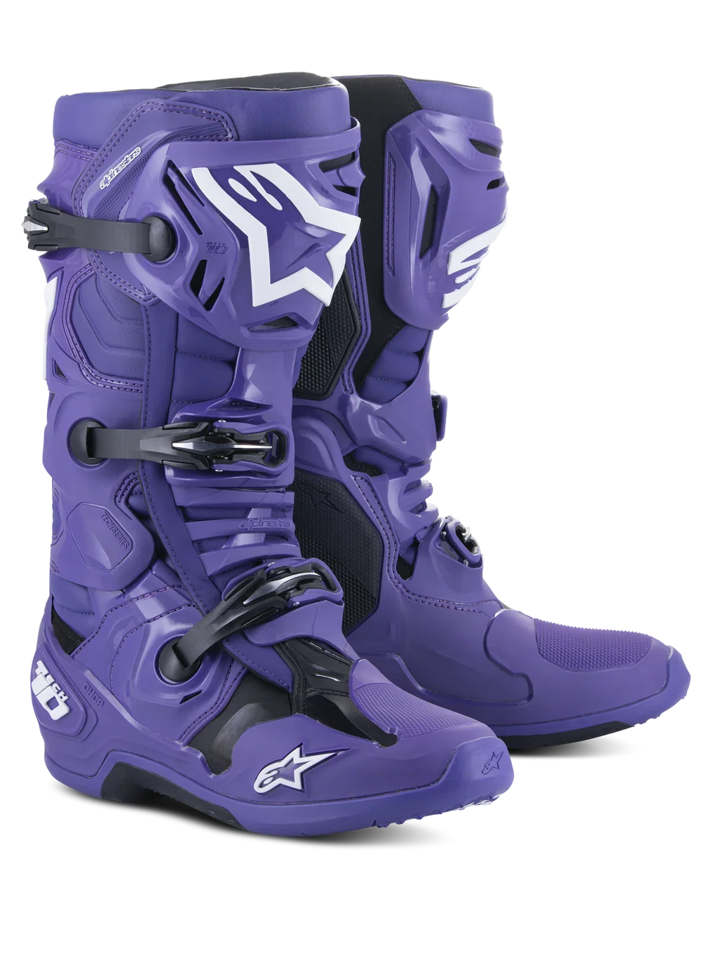 BOTAS ALPINESTARS TECH 10 ULTRAVIOLETA/NEGRO