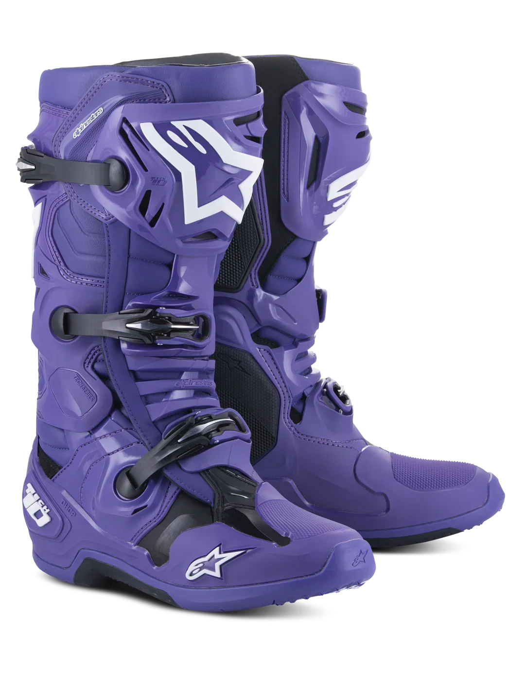 BOTAS ALPINESTARS TECH 10 ULTRAVIOLETA/NEGRO