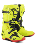 BOTAS ALPINESTARS TECH 10 AMARILLO FLUOR/NEGRO/ROJO