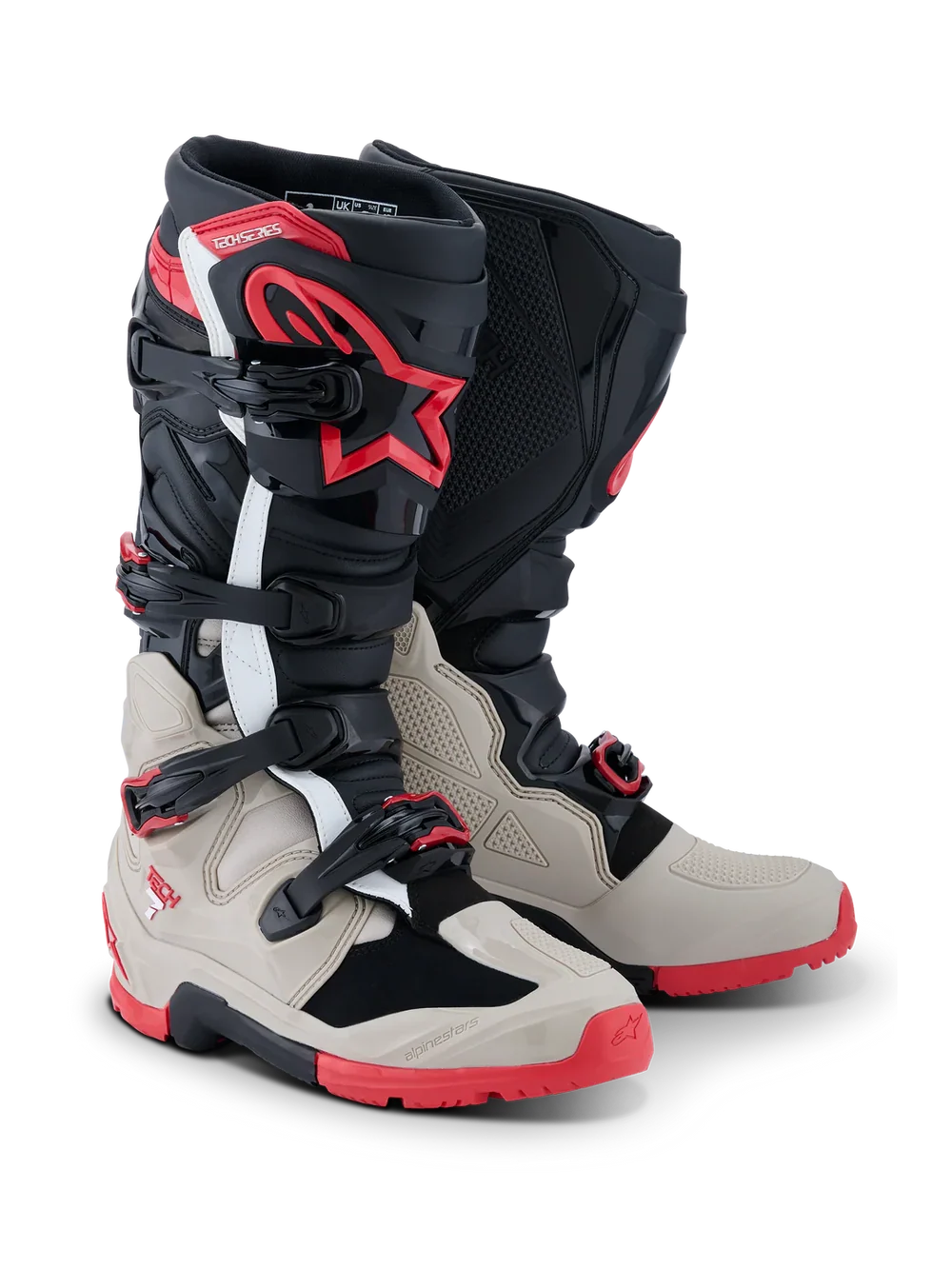 BOTAS ALPINESTARS TECH 7 ENDURO NEGRO/GRIS/ROJO