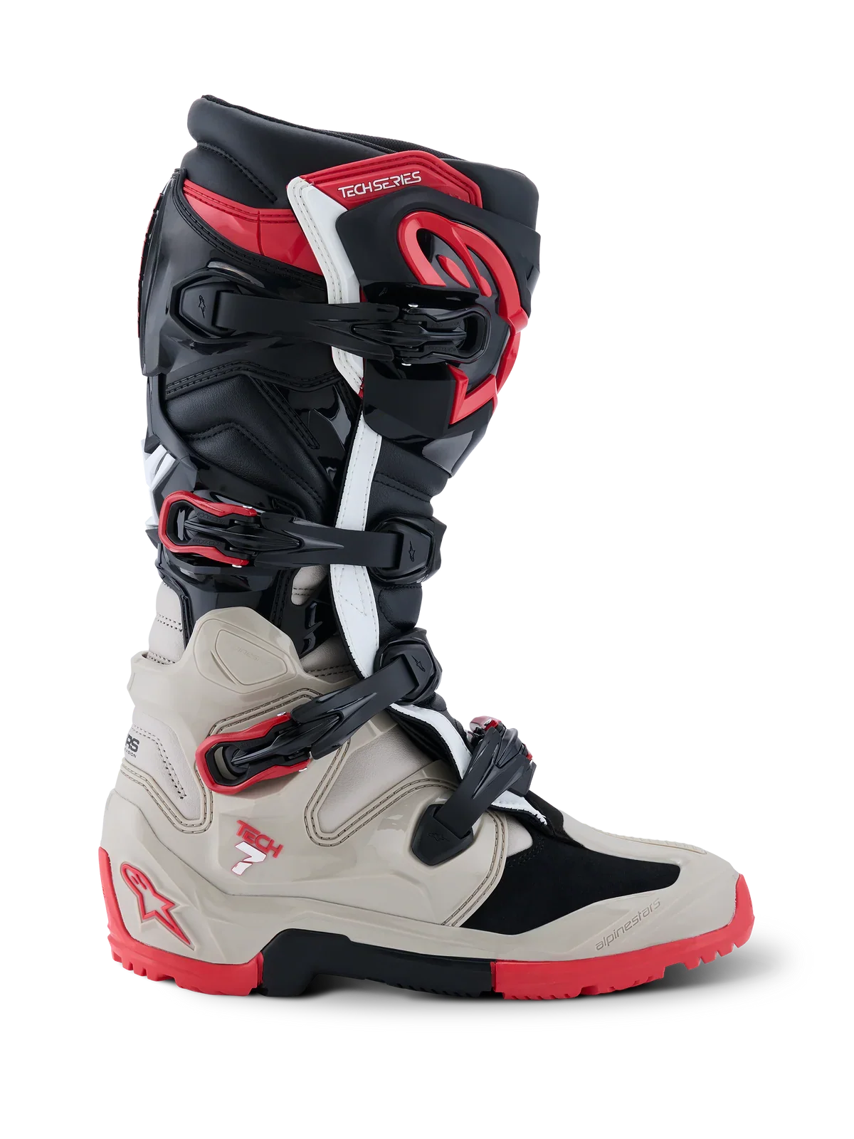 BOTAS ALPINESTARS TECH 7 ENDURO NEGRO/GRIS/ROJO