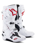 BOTAS ALPINESTARS TECH 10 SUPERVENTED BANCO / ROJO