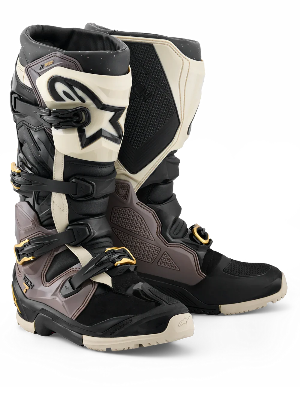 BOTAS ALPINESTARS TECH 7 ENDURO DRYSTAR® NEGRO/GRIS/DORADO