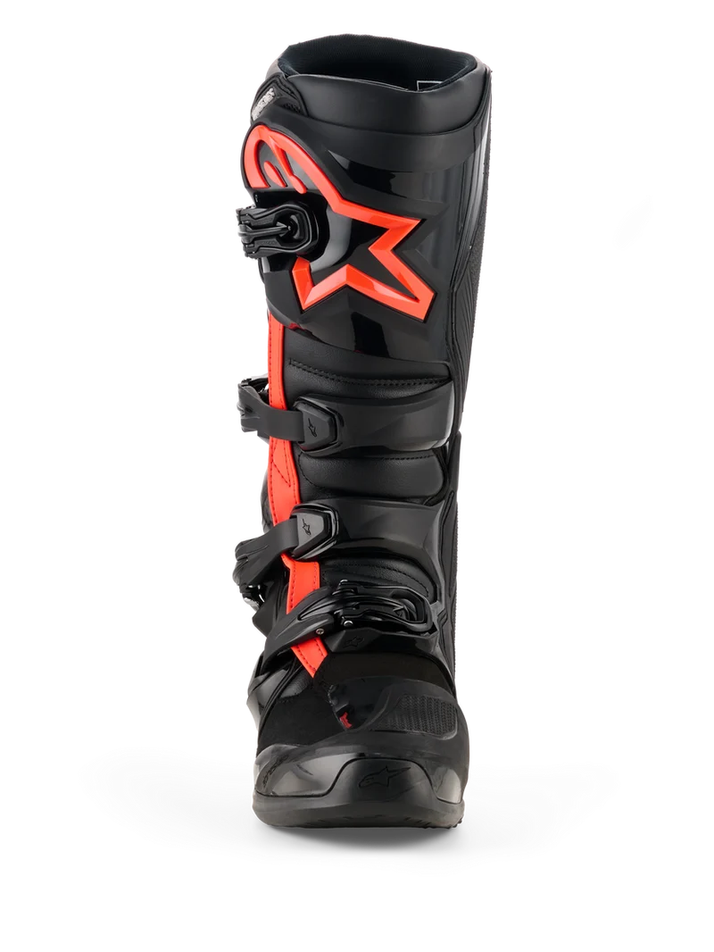 BOTAS ALPINESTARS TECH 7 NEGRO/ROJO FLUOR