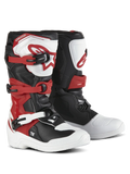 BOTAS ALPINESTARS TECH 3S KIDS BLANCO/NEGRO/ROJO