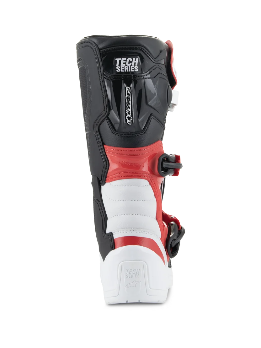 BOTAS ALPINESTARS TECH 3S KIDS BLANCO/NEGRO/ROJO