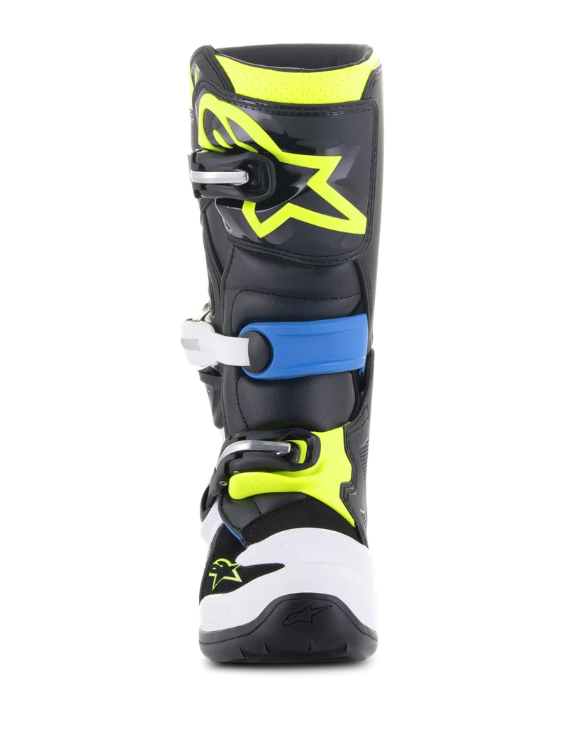 BOTAS ALPINESTARS TECH 7S KIDS NEGRO/AZUL/AMARILLO