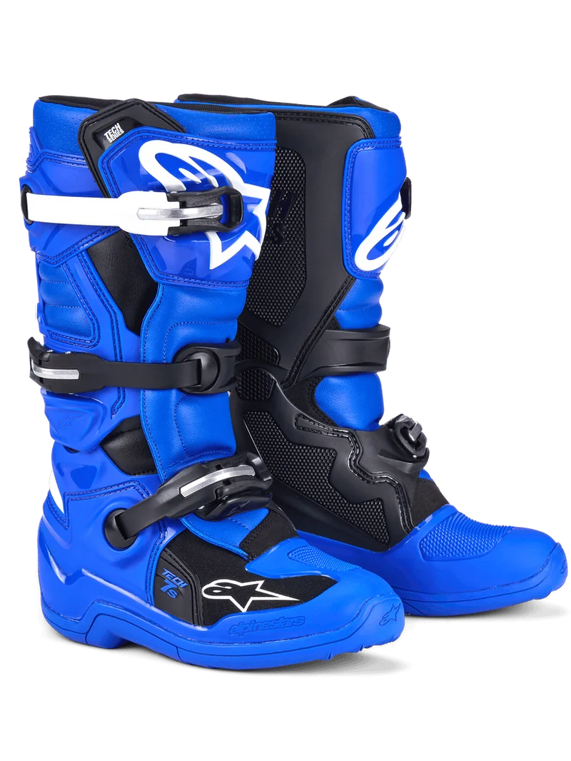 BOTAS ALPINESTARS TECH 7S KIDS AZUL/NEGRO/BLANCO
