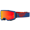 ZONE GOGGLE RED/NAVY W/ RED MIRROR/AMBER LENS