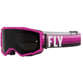 ZONE GOGGLE PINK/BLACK W/ DARK SMOKE LENS