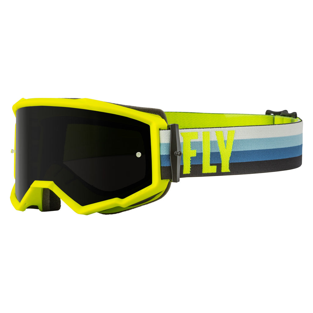 Zone Goggle Hi-Vis/Teal W/ Dark Smoke Lens - Default Title