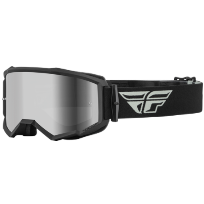ZONE GOGGLE GREY/BLACK W/ SILVER MIRROR/SMOKE LENS