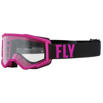 Focus Goggle Pink/Black Clear Lens - Default Title