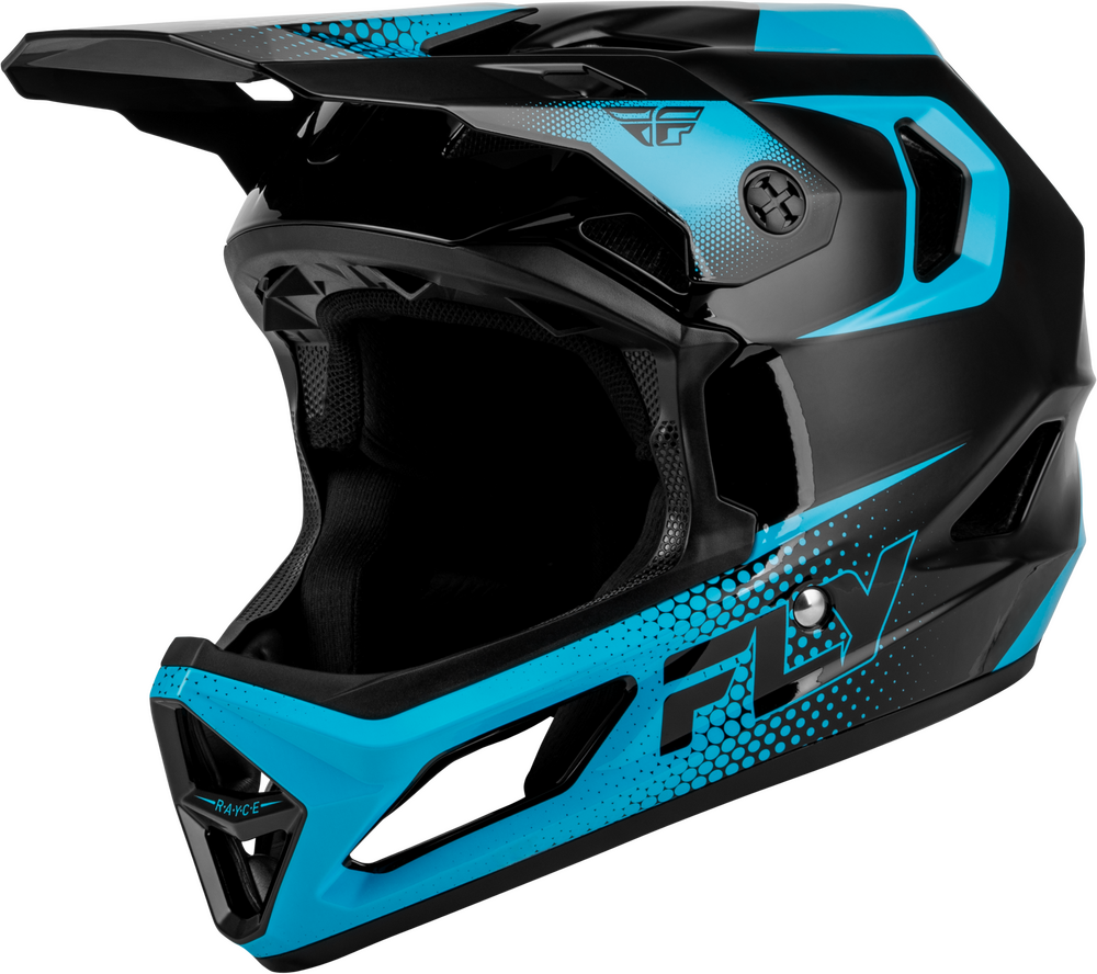 Casco FLY Rayce Sonar 2027 Black/Electric Blue | FXR