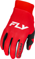 GUANTES FLY RACING PRO LITE RED/WHITE