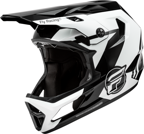 Casco FLY Rayce 2026 Black/White/Grey MTB