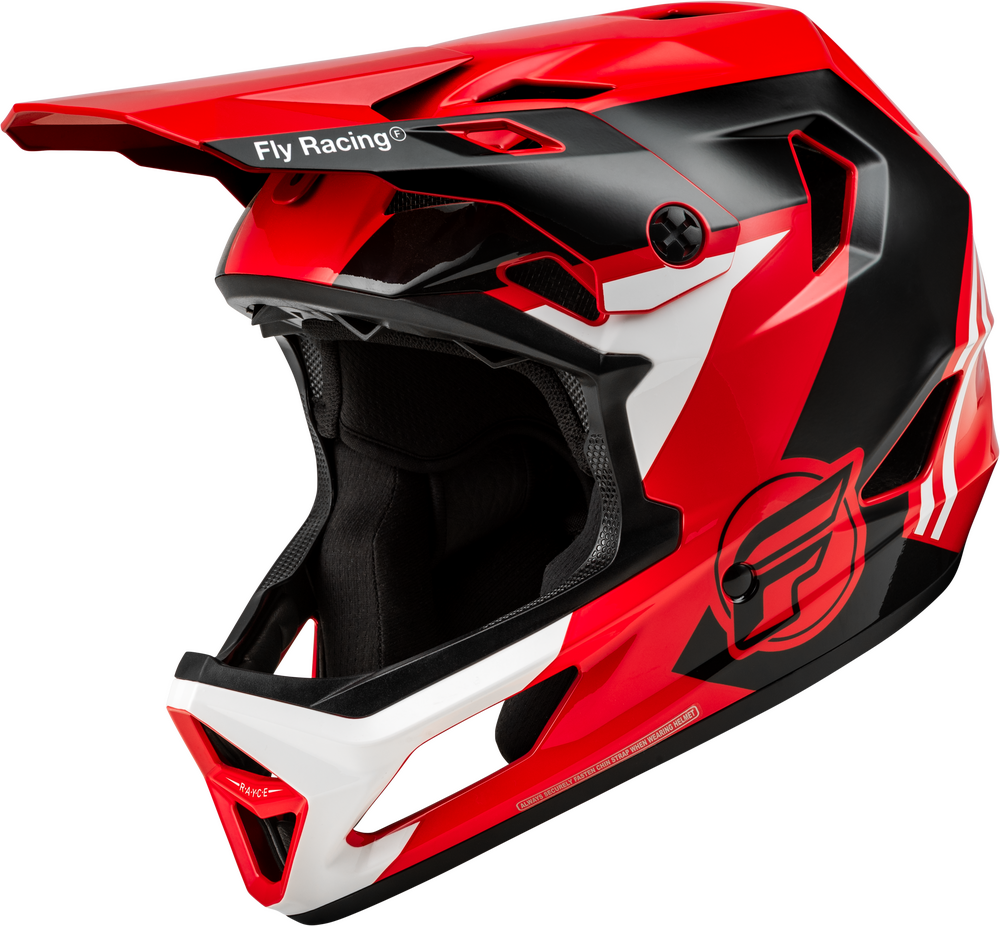 Casco FLY Rayce 2026 Red/Black/White MTB