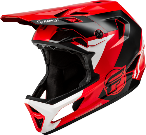 Casco FLY Rayce 2026 Red/Black/White MTB