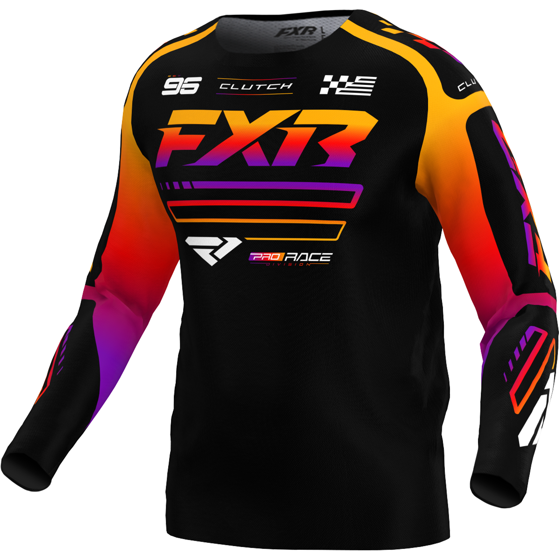 Jersey FXR Kids Cluth Black/Spectrum