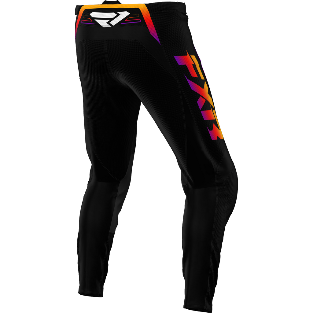 PANTALÓN FXR KIDS CLUTCH BLACK/SPECTRUM