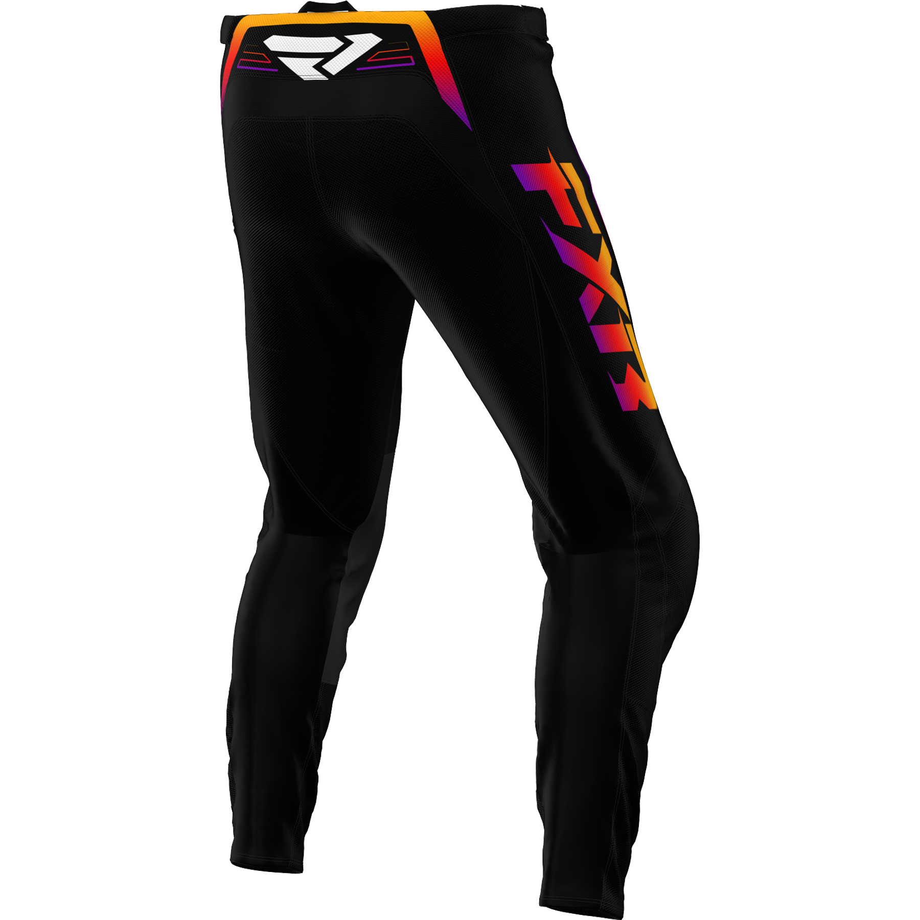 PANTALÓN FXR KIDS CLUTCH BLACK/SPECTRUM