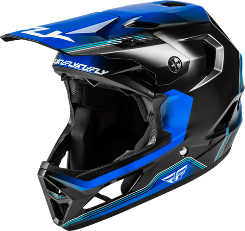 Casco FLY Rayce Repeat 2026 Black/Blue MTB