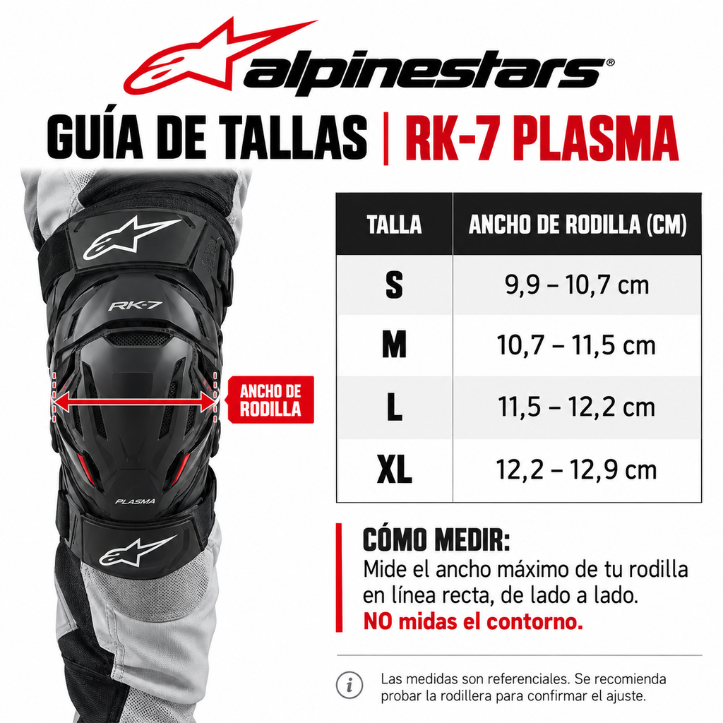 RODILLERA ALPINESTARS RK-7 PLASMA