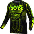 Jersey FXR Podium Black/Hi-Vis/Lime
