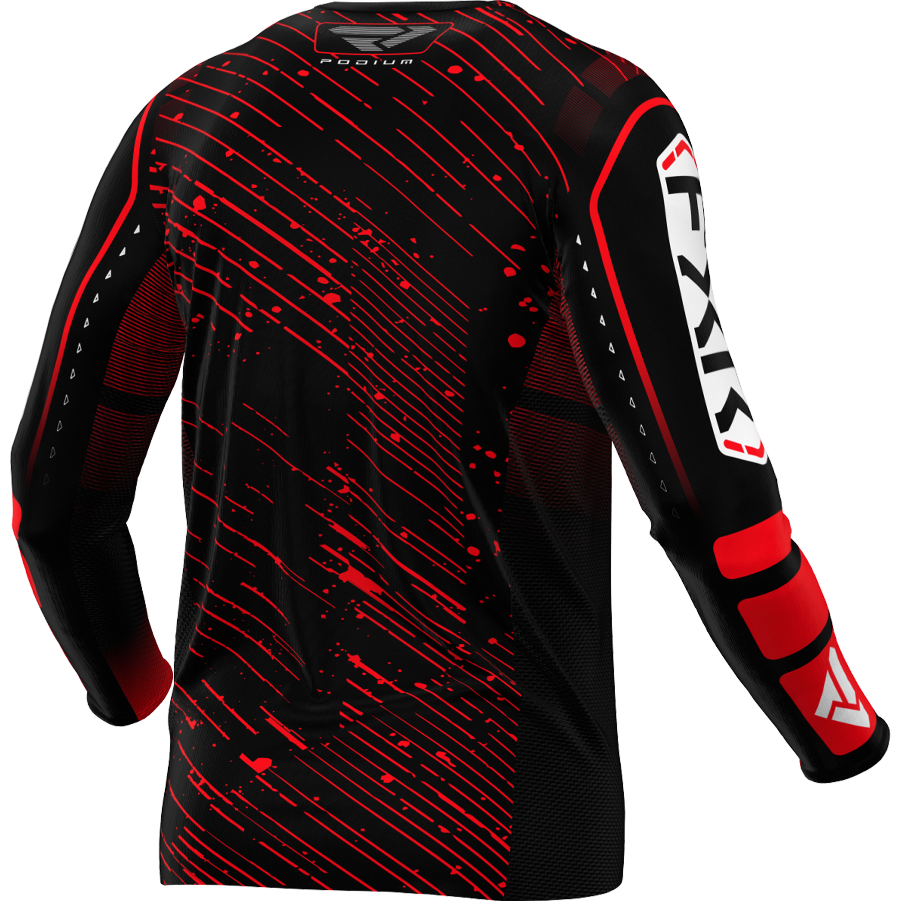 JERSEY FXR PODIUM BLACK/RED