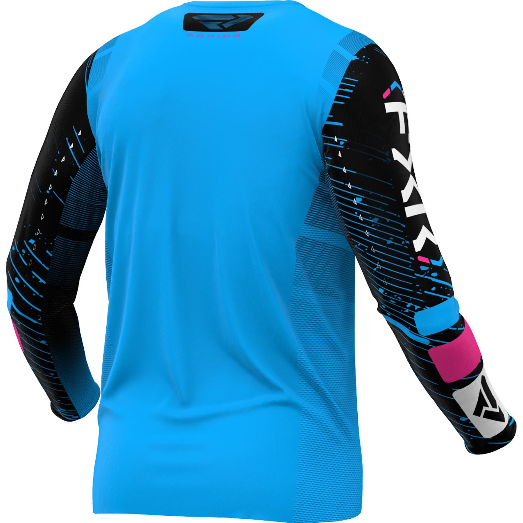 JERSEY FXR PODIUM CYAN/BLACK/PINK