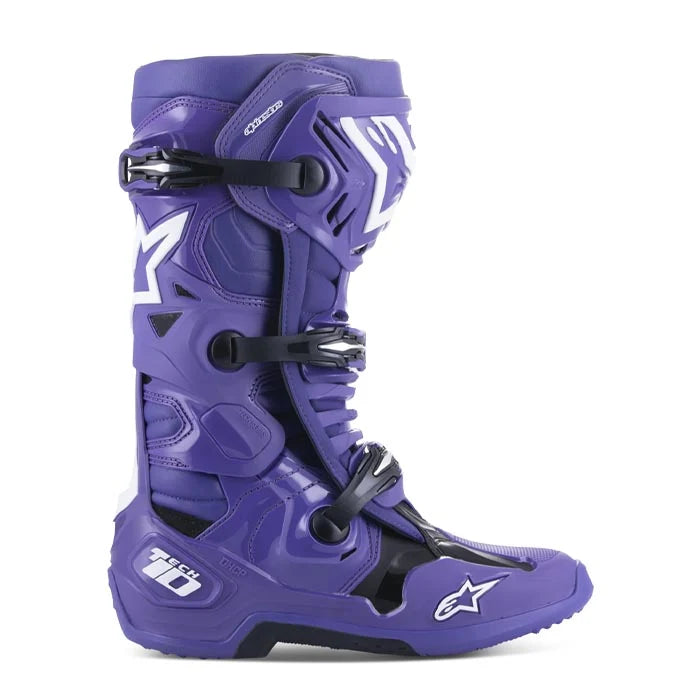 BOTAS ALPINESTARS TECH 10 ULTRAVIOLETA/NEGRO