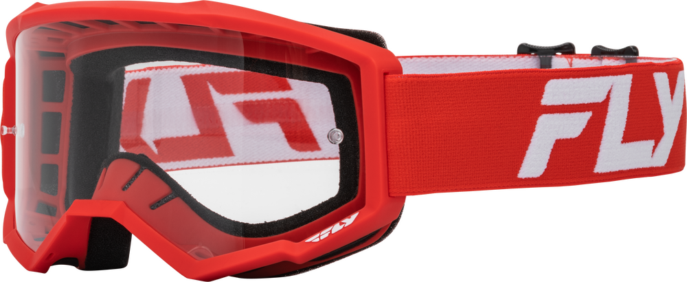 FOCUS GOGGLE RED/WHITE