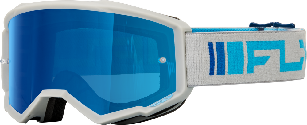 ZONE GOGGLE SILVER/BLUE