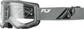 FOCUS GOGGLE GREY/BLACK W/ CLEAR LENS