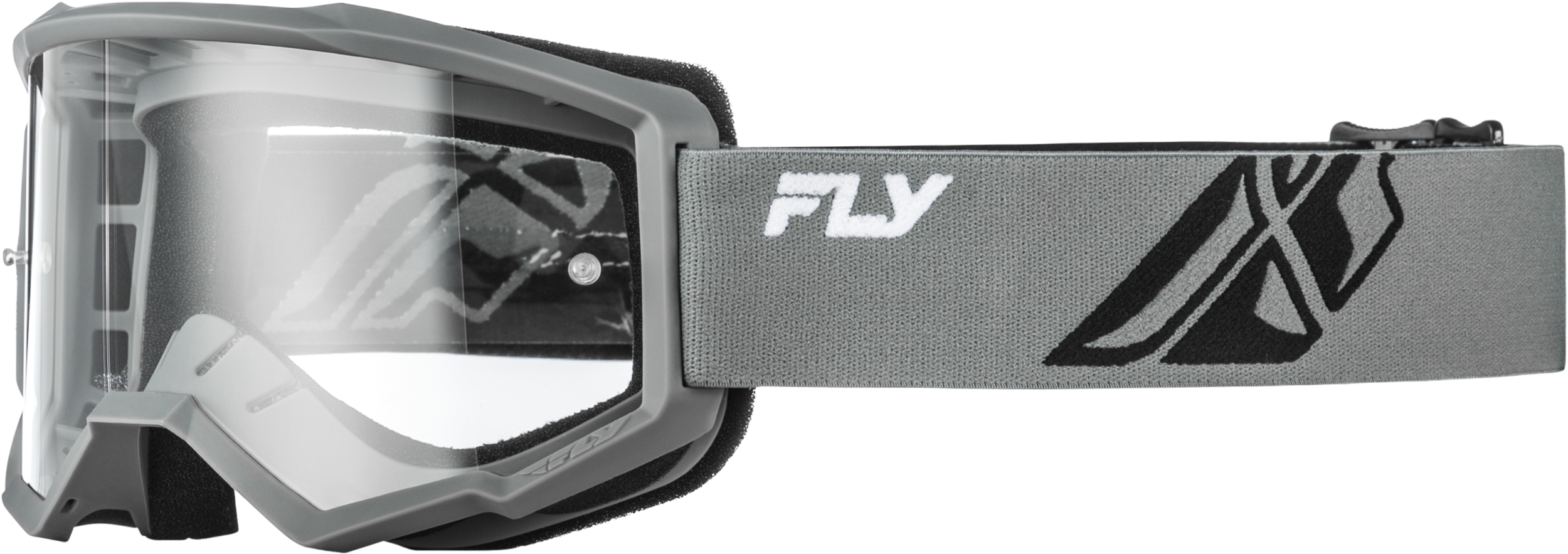 FOCUS GOGGLE GREY/BLACK W/ CLEAR LENS