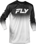 YOUTH JERSEY FLY RAYCE SONAR WHITE/BLACK