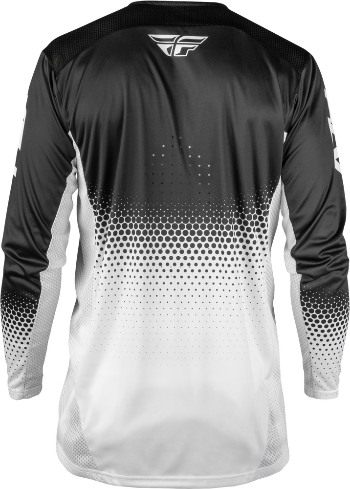 YOUTH JERSEY FLY RAYCE SONAR WHITE/BLACK
