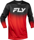 YOUTH JERSEY FLY RAYCE SONAR RED/BLACK/WHITE