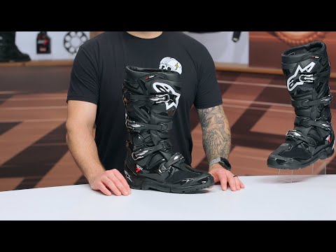 BOTAS ALPINESTARS TECH 7 ENDURO DRYSTAR® NEGRO/GRIS/DORADO