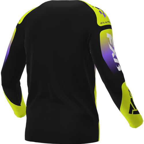 JERSEY FXR CLUTCH 26 HIVIS/BLACK/PURPLE