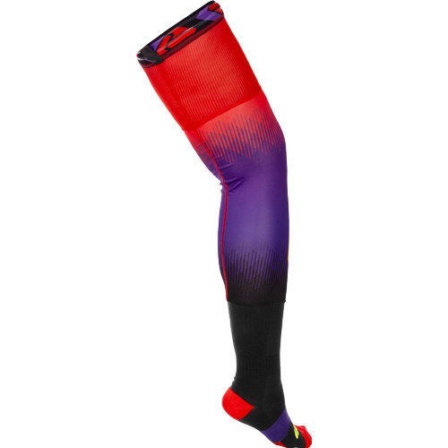 CALCETINES FXR RIDING SOCK 26 RED/PURPLE
