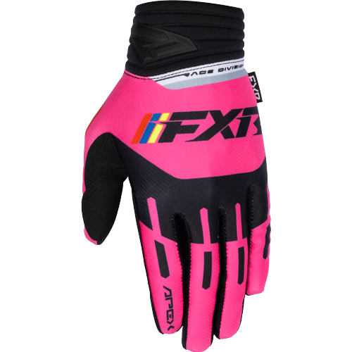 Guante FXR Apex Pink/Black Motocross