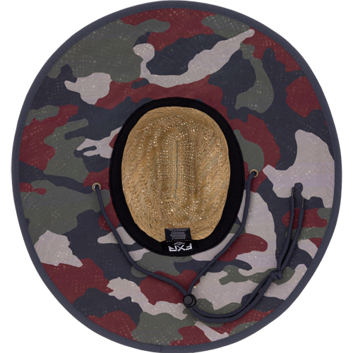 SOMBRERO DE PAJA FXR EARTH CAMO