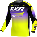 Jersey FXR Kids Cluth 26 Hi-Vis/Black/Purple