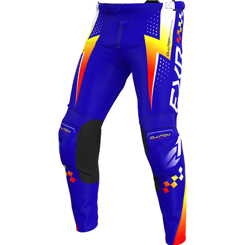Pantalón Youth FXR Clutch 26 Royal/Yellow/Red