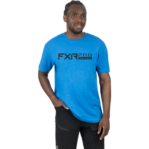 Polera FXR Pro Series Blue Heather/Black