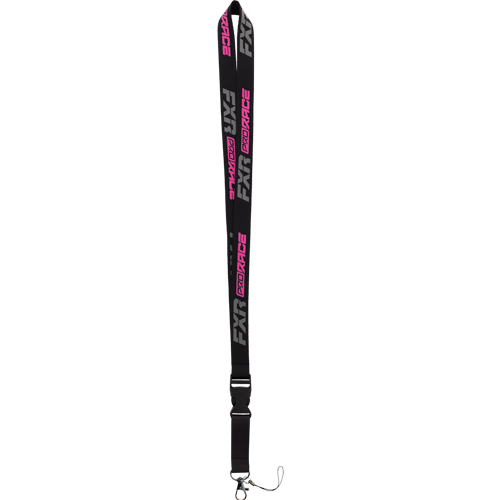 Lanyard FXR Race Div 24 Black/Pink