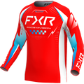 Jersey FXR Youth Clutch 26 Red/Blue/White