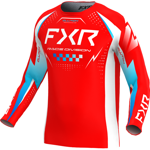 Jersey FXR Youth Clutch 26 Red/Blue/White
