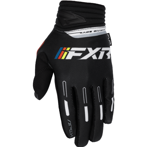 Guante FXR Apex Black/White Motocross